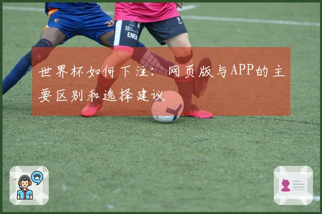 世界杯如何下注：网页版与APP的主要区别和选择建议