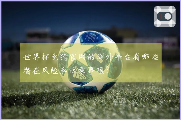 世界杯竞猜官网的海外平台有哪些潜在风险和注意事项？